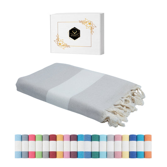 Herzstück Hamamtuch 100 x 200 cm I beige