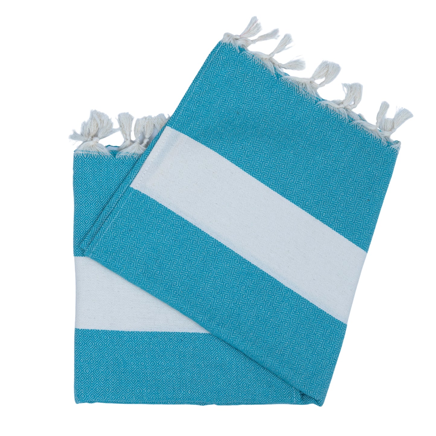 Vorteils-Set - Herzstück Hamamtuch I altrosa & blau-grün