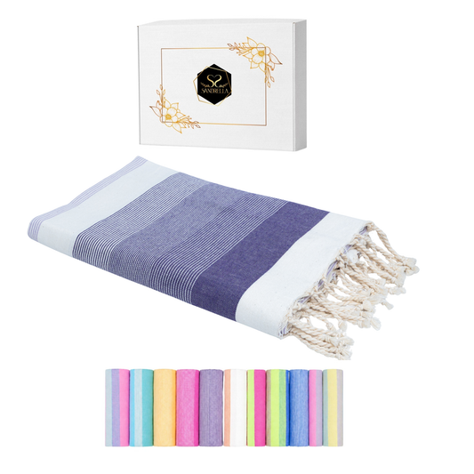 Farbenliebe Hamamtuch 100 x 200 cm I lila
