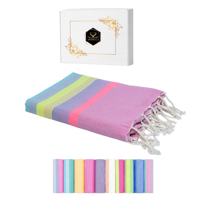 Farbenliebe Hamamtuch 100 x 200 cm I beere
