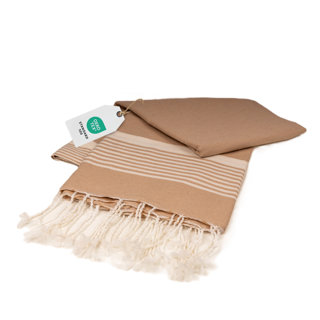 Sandrella Hamamtuch Sauna Damen & Herren groß 170x270 Baumwolle Strandtuch Decke Pestemal