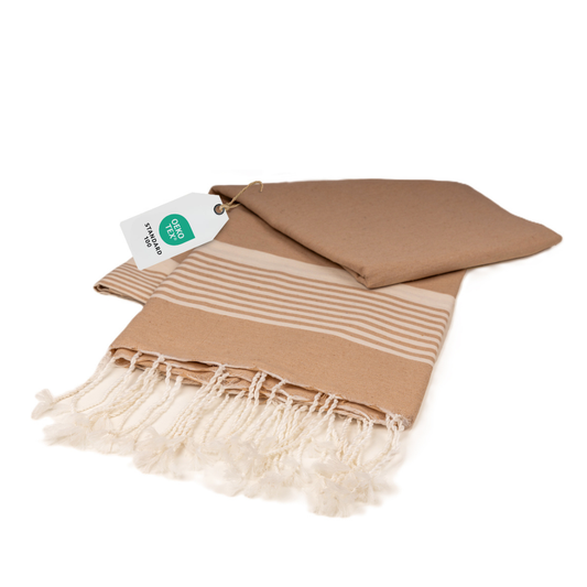 Sandrella Hamamtuch Sauna Damen & Herren groß 170x270 Baumwolle Strandtuch Decke Pestemal