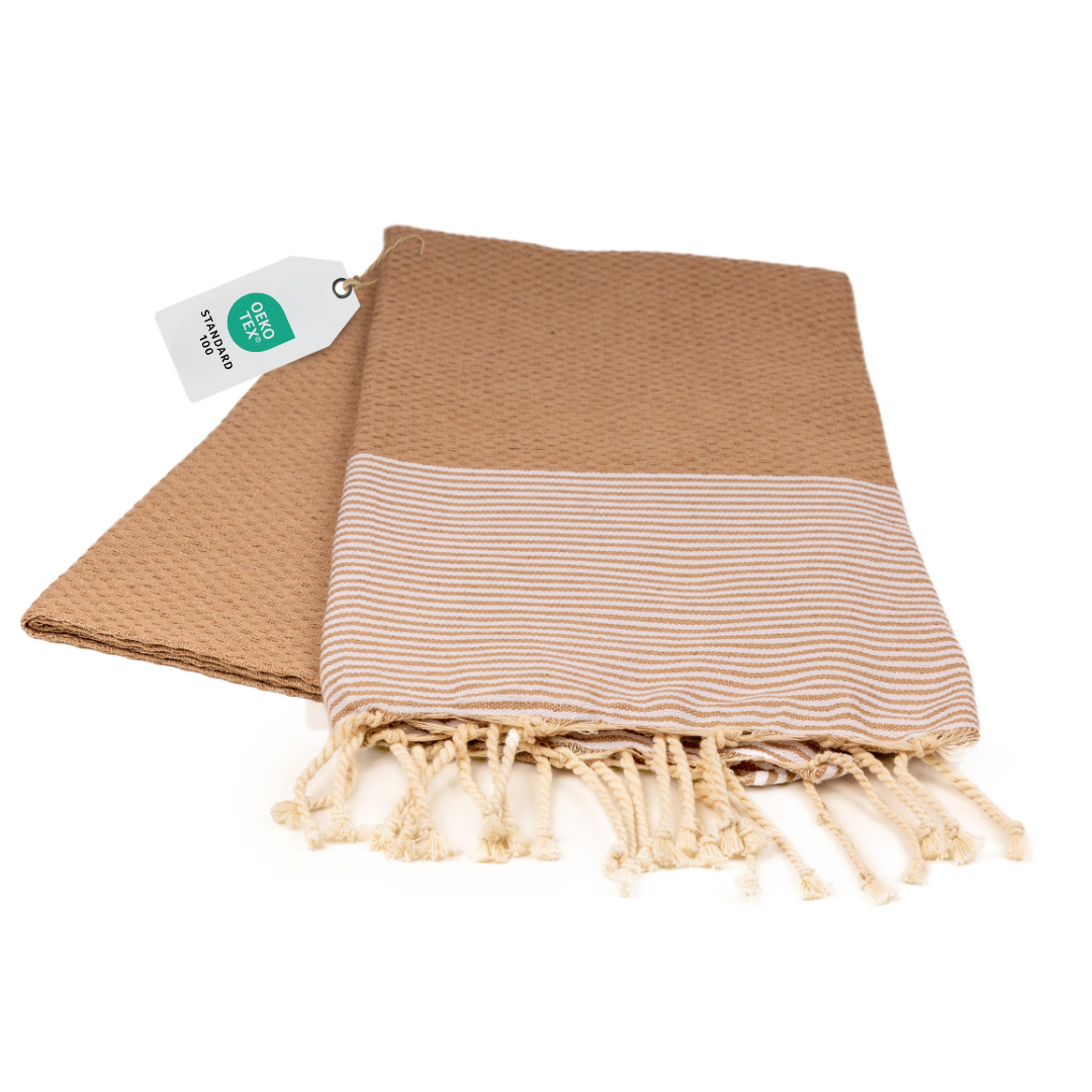 Farbenliebe Hamamtuch 90 x 170 cm I beige