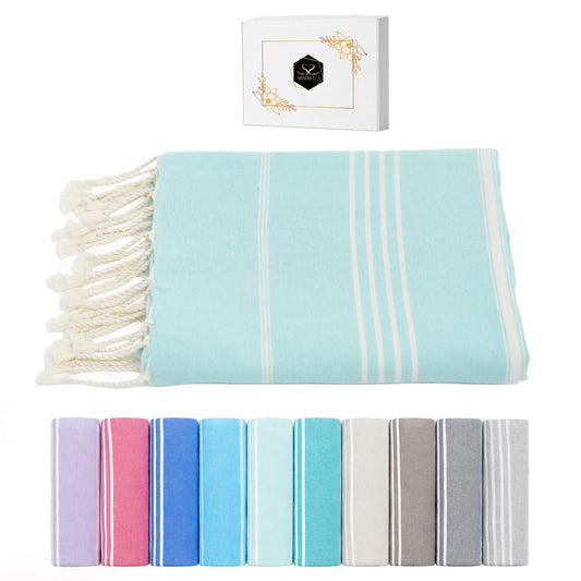 Atempause Hamamtuch 100 x 200 cm I türkis