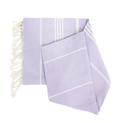 Vorteils-Set - Atempause Hamamtuch 100 x 200 cm I lachs-rosa & lila