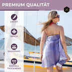 Farbenliebe Hamamtuch 100 x 200 cm I lila