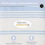 Edelstück Hamamtuch 100 x 200 cm | hellblau