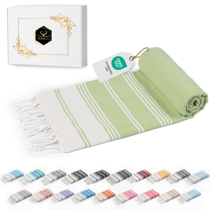 Edelstück Hamamtuch 100 x 200 cm | orange