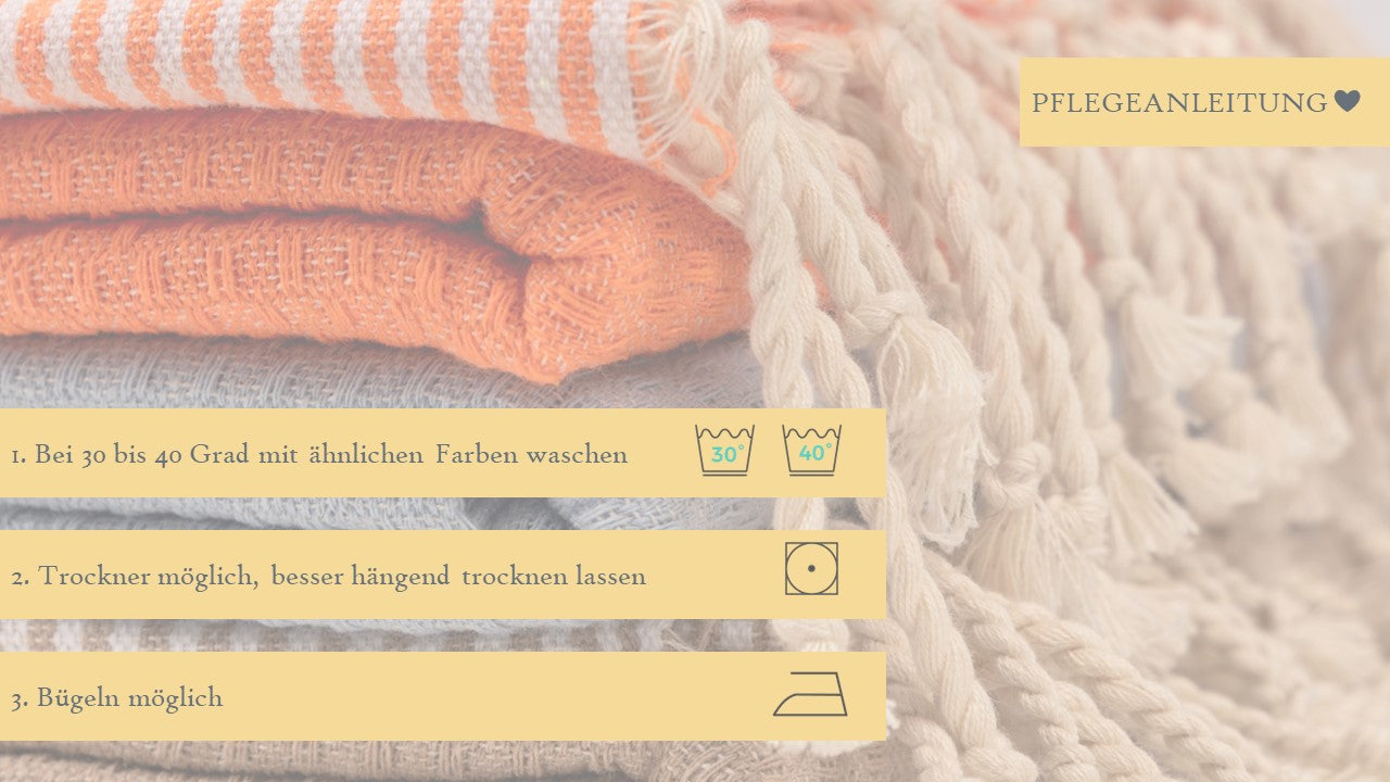 Doppelpack Hamamtuch 90 x 170 cm I hellblau