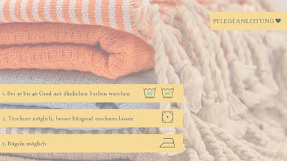 Doppelpack Hamamtuch 90 x 170 cm I hellblau