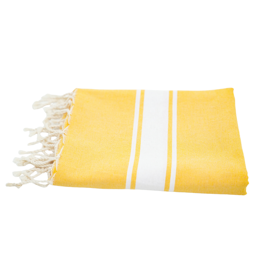 Klarheit Hamamtuch 100 x 200 cm I gelb