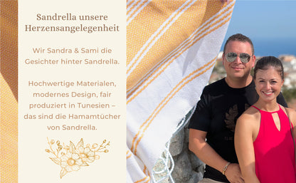 Edelstück Hamamtuch 100 x 200 cm | hellgrau