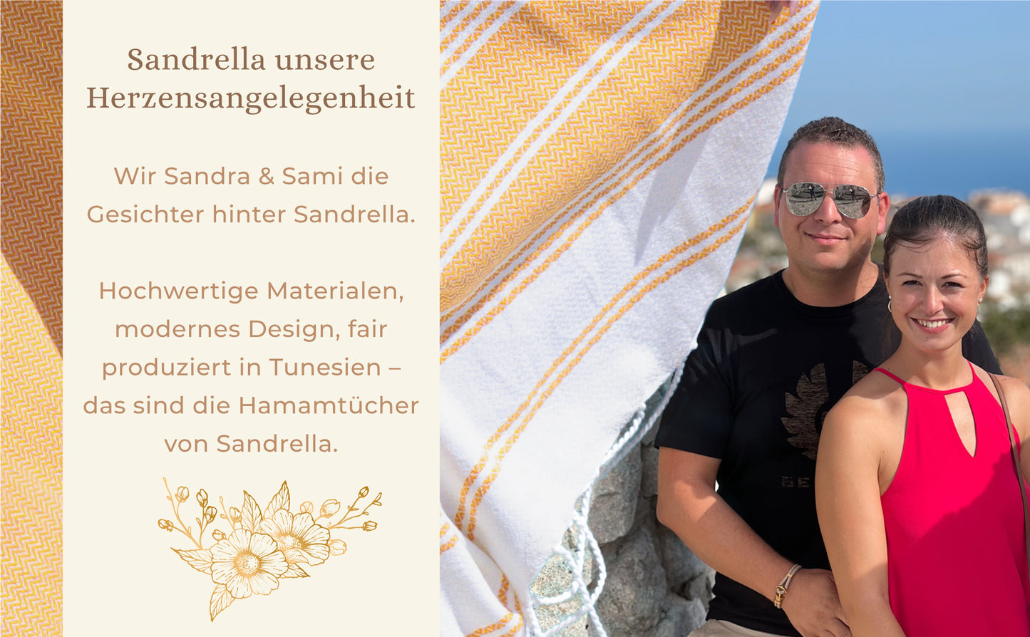 Edelstück Hamamtuch 100 x 200 cm | dunkelgrau